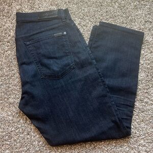 7 Seven For all Mankind Adrien Men's Dark Blue Jeans Sz 33